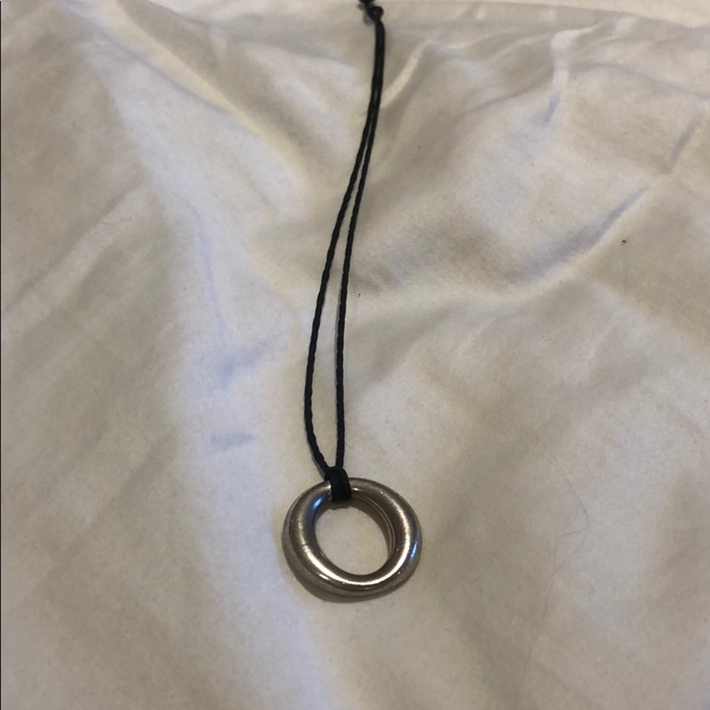 Tiffany & Co. Elsa Peretti Pendant - Black/Silver